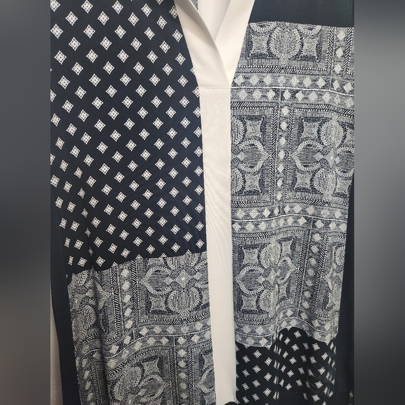 Alfani Petite Small Patchwork Shirt - Picture 4 of 4